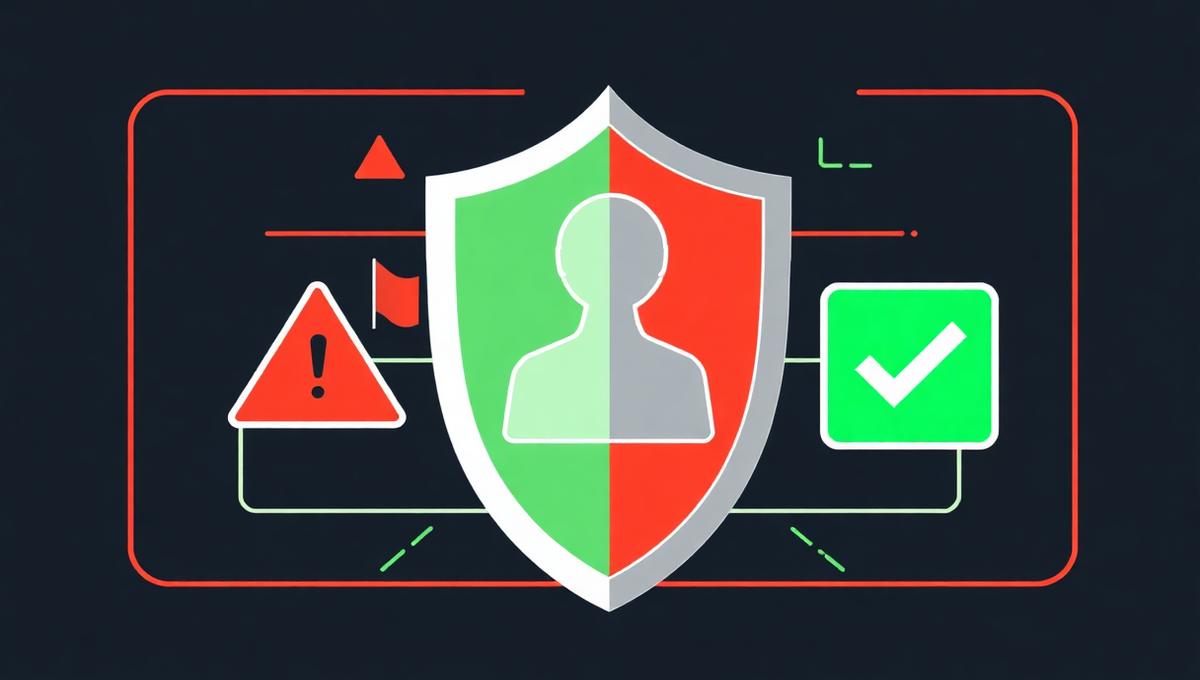 Shield protecting social media links — shared domain risks versus custom domain isolation